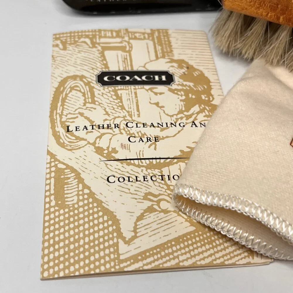 Vintage Coach Leather Cleaning and Care Collection Tin #1047 - Picture 4 of 8
